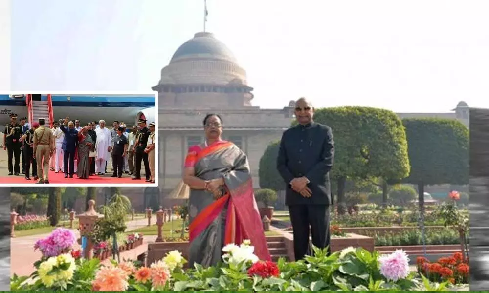 President Kovind arrives in Odisha on two-day visit