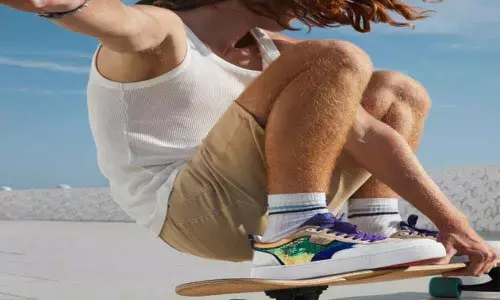 Spring 2020 sneaker collection in winter