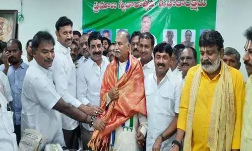 Kadapa: Y Tirupal Reddy takes charge as DCCB Chairman