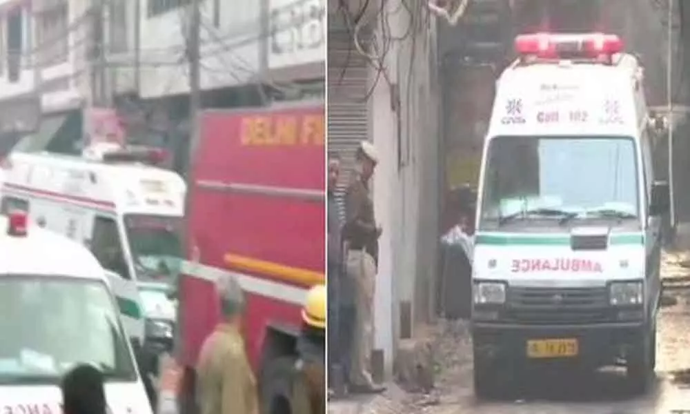 Fire breaks out in Delhi, over 30 feared dead