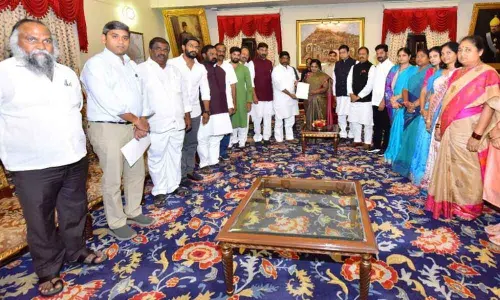 Congress complains to Governor over increasing crime incidents in TS