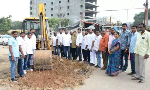 CC road works inspected in Lingojiguda division