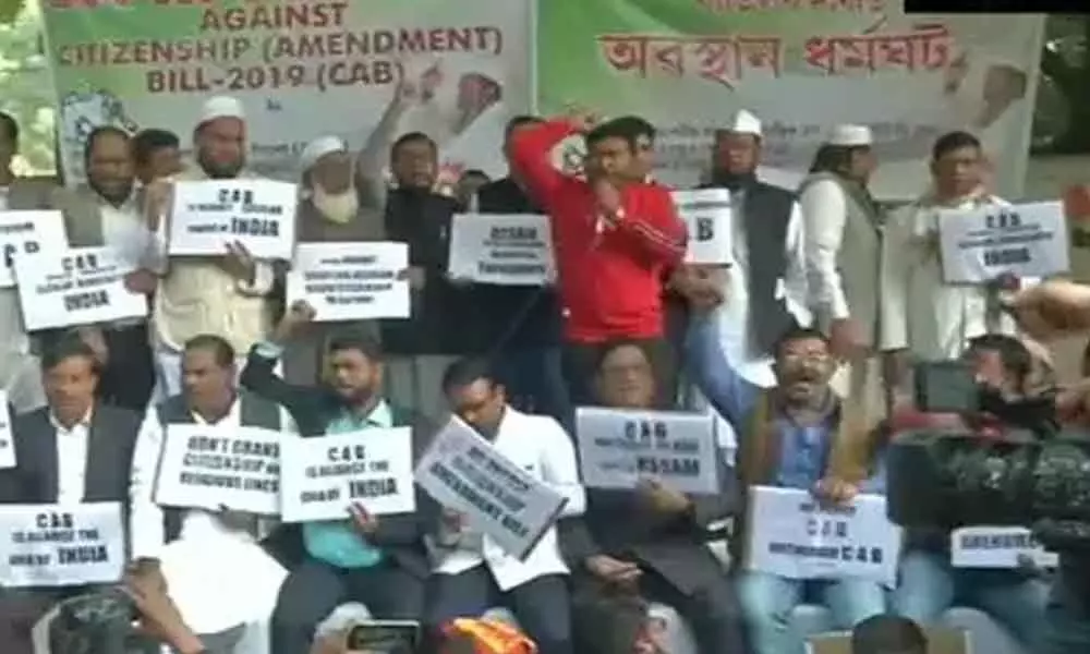 Protests in Delhi over Citizenship Amendment Bill