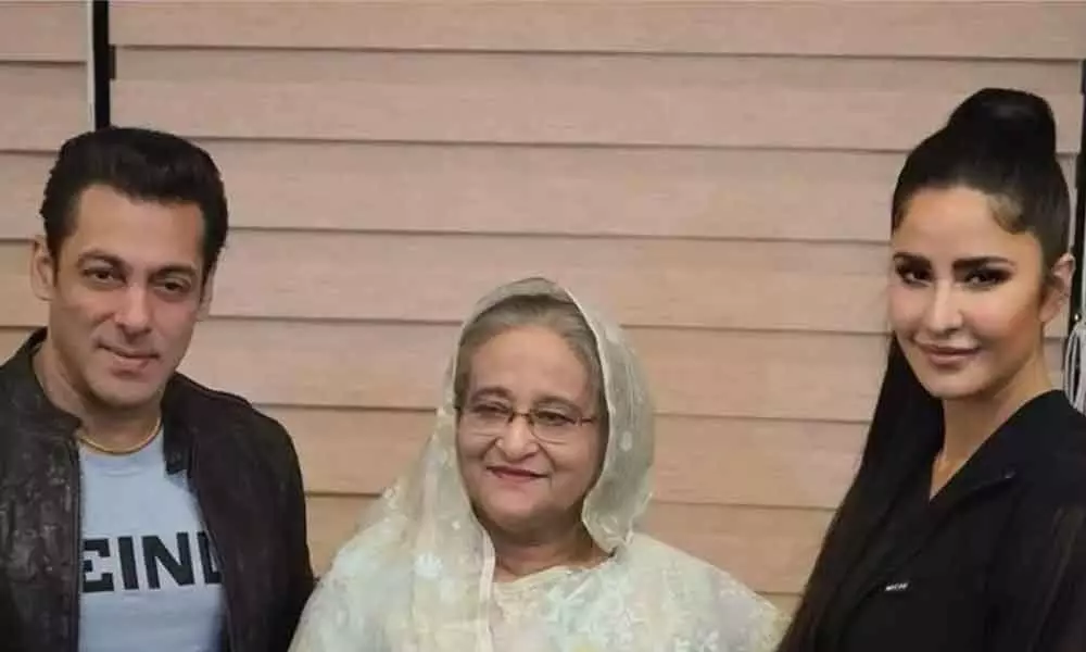 Salman Khan, Katrina Kaif meet Bangladesh PM Sheikh Hasina