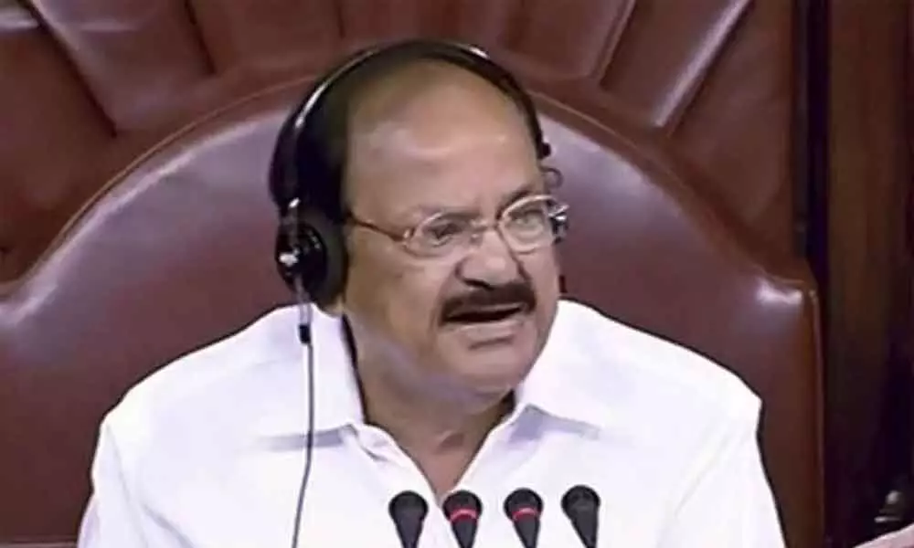 Ministers draw ire of Rajya Sabha Chairman Venkaiah Naidu for being absent