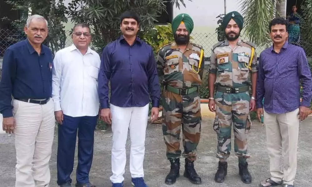NCC first step to become soldier: Bodhan NCC Cadre Officers
