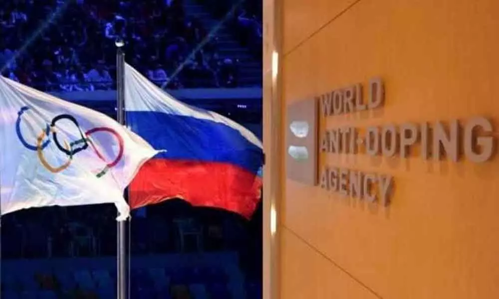 Reeling from doping ban, Moscow blames anti-Russian hysteria