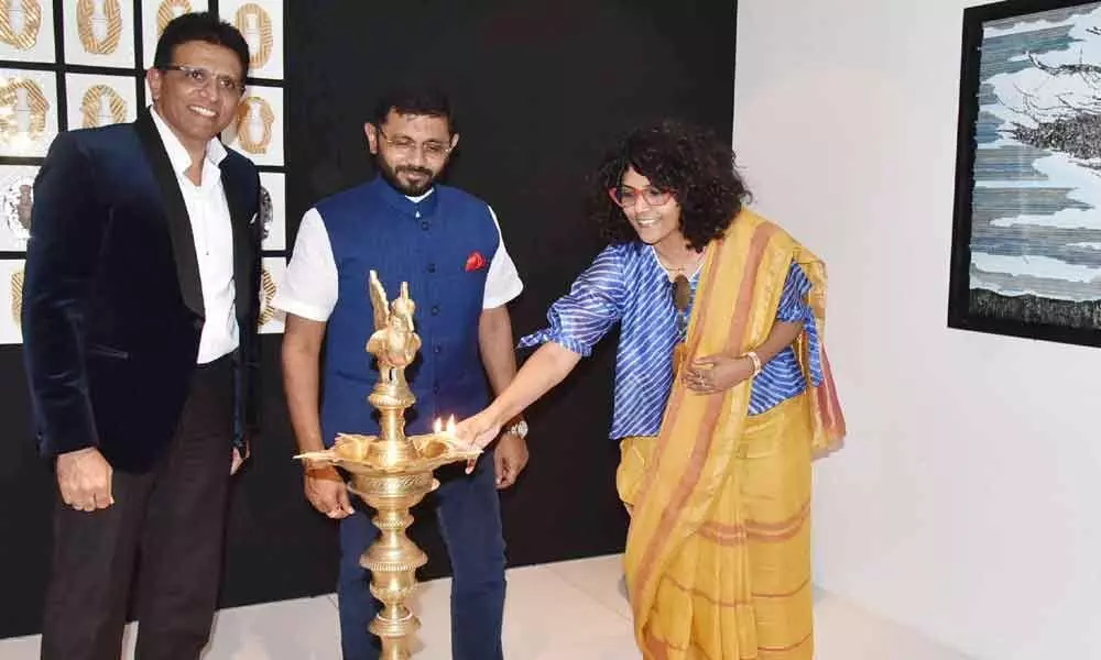 Unique art fair held in hyderabad city