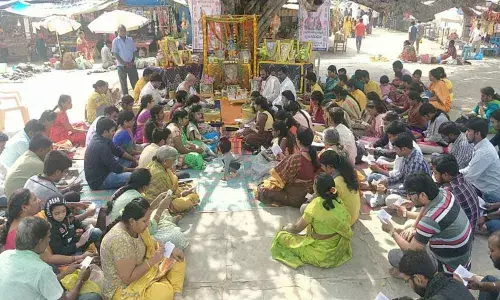 Gita Parayanam performed at Balaji temple