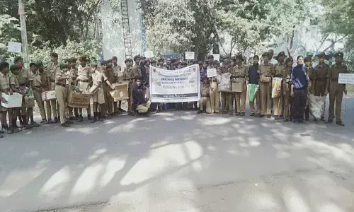 NCC cadets take part in plogging