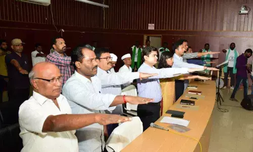 Disrespecting law is equal to being corrupt: Karimnagar Collector Sarfaraz Ahmed