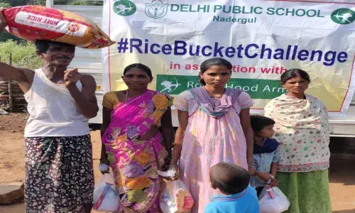 Hyderabad: Joy of Giving held at DPS, Nadergul