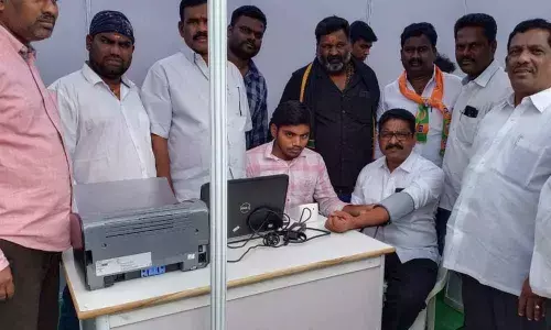 Free health camp organised in Indiranagar