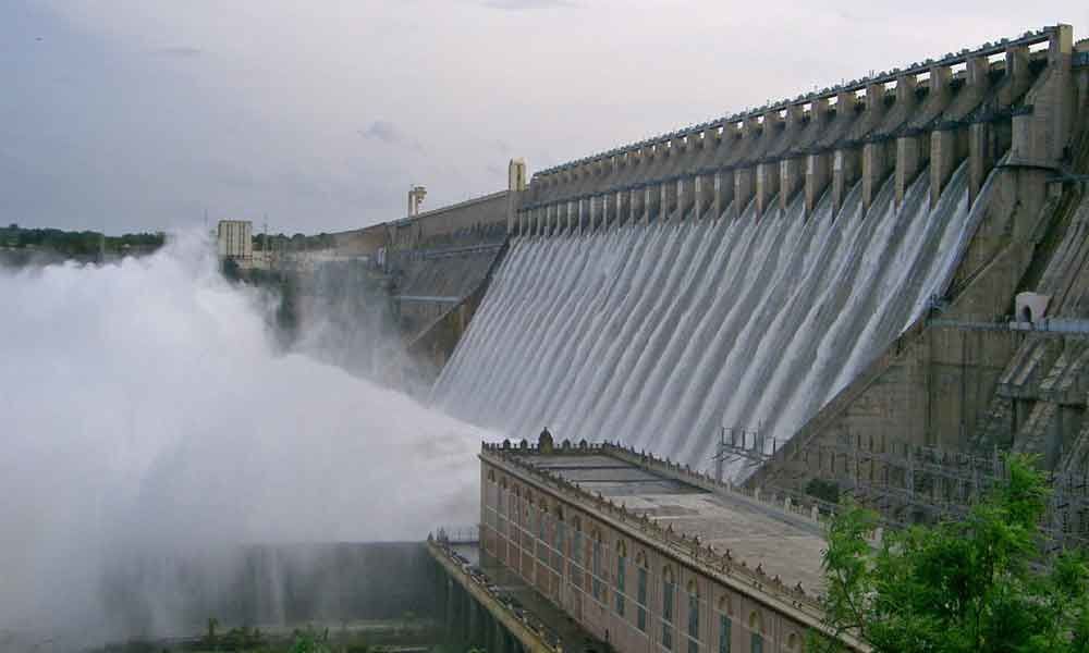 Nagarjuna Sagar Dam Construction Photos