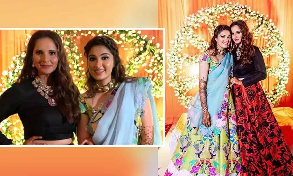 Sania Mirzas sister Anamsmehendi ceremony; Inside pics are a big hit on Instagram. Have you Seen all?