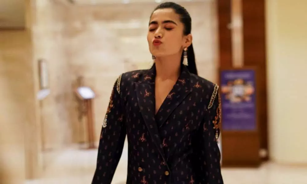 Rashmikas Kiss Photo Most Liked Instagram Picture