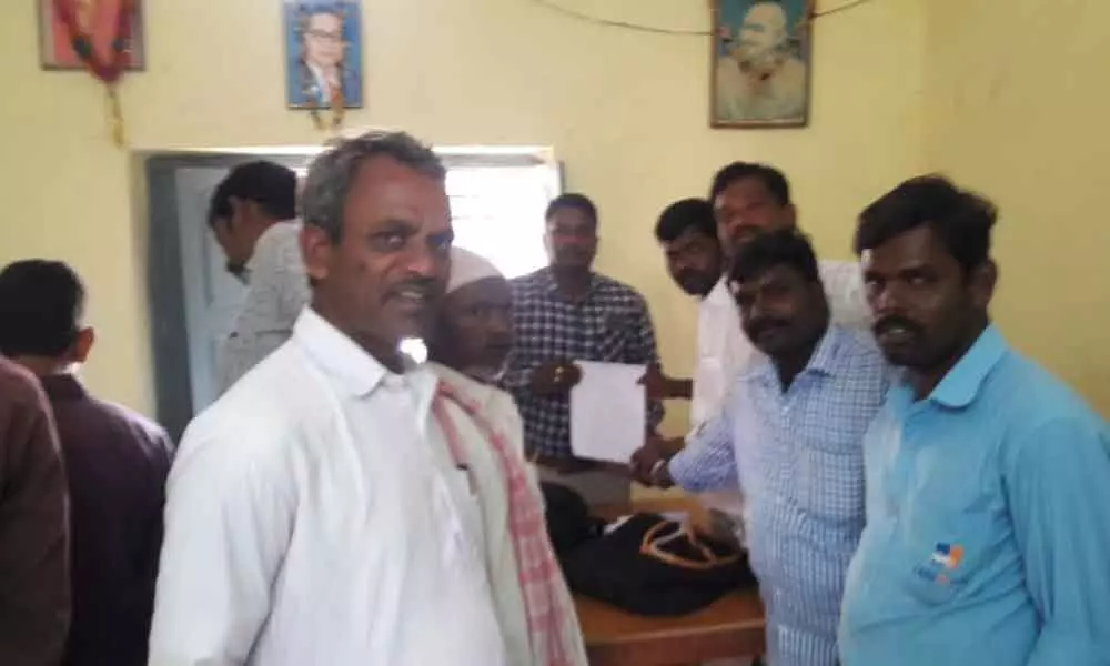 Narayanpet: Khajipur villagers demand revenue inspector for their village