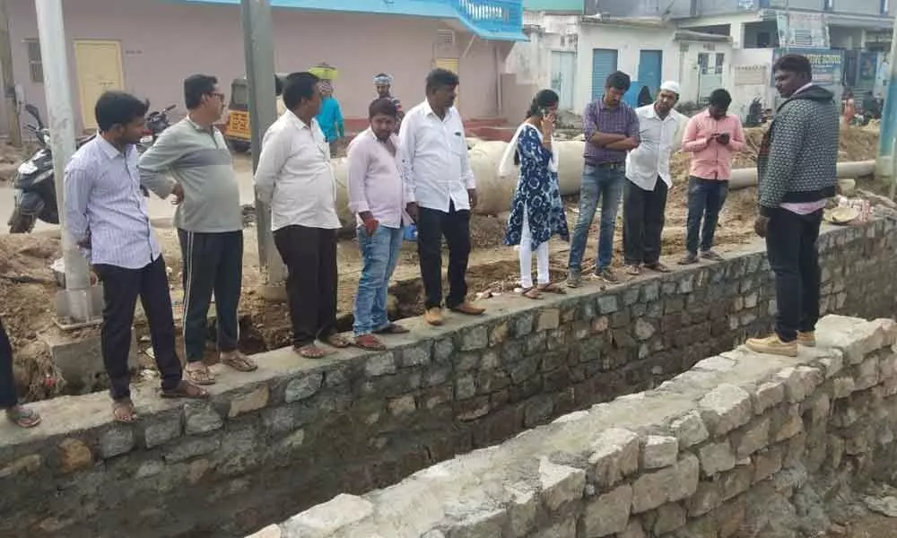 Water Board to expedite nala works in Shafinagar