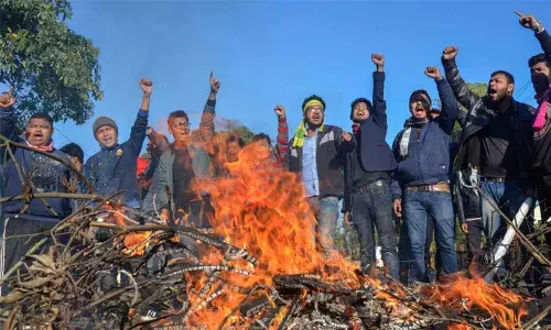 Mobile internet banned as Northeast boils over CAB