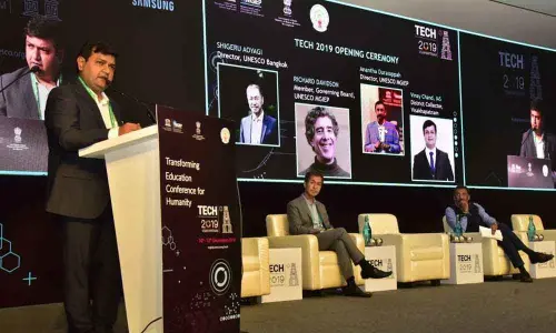 Challenges and concerns of education brought to fore: Collector V Vinay Chand