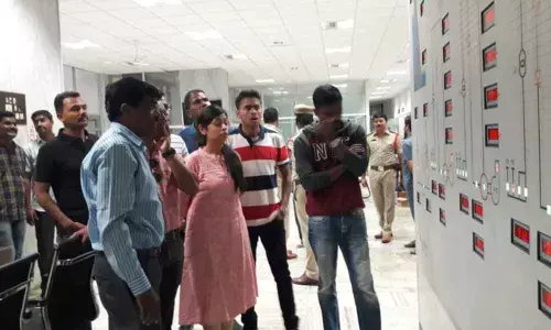 Telangana cadre trainee IPS officers team visited Nagarjuna Sagar