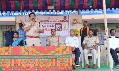 Wanaparthy: 800 girl, students learn how to defend themselves