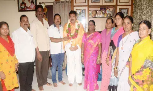 MLA Muta Gopal felicitated by TRS leaders