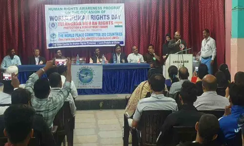 Human Rights Day celebrated at Urdu Ghar, Moghal Pura