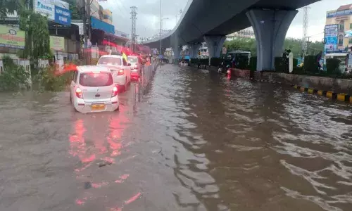 Bid to prevent water logging stagnates at Upperpalli