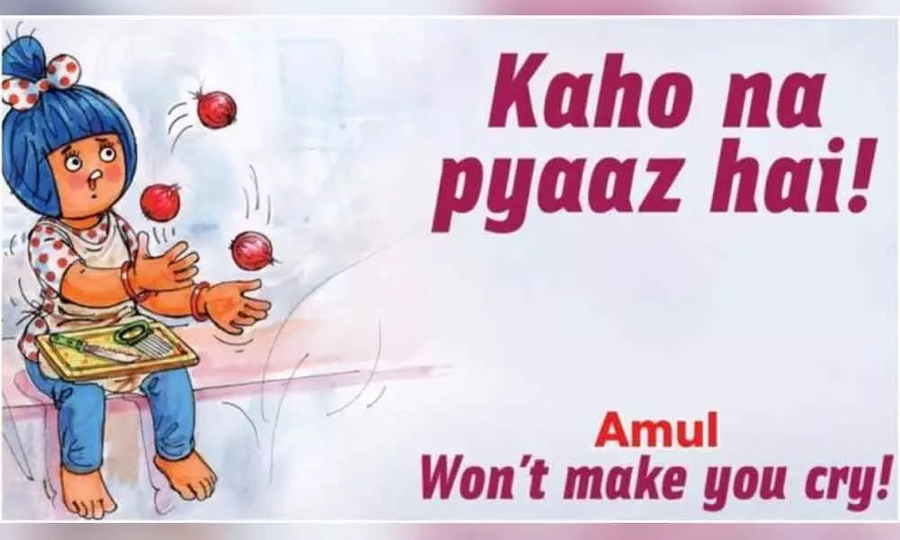 Amuls new ad has a Hrithik Roshan twiston onion price hike. Internet is tickled