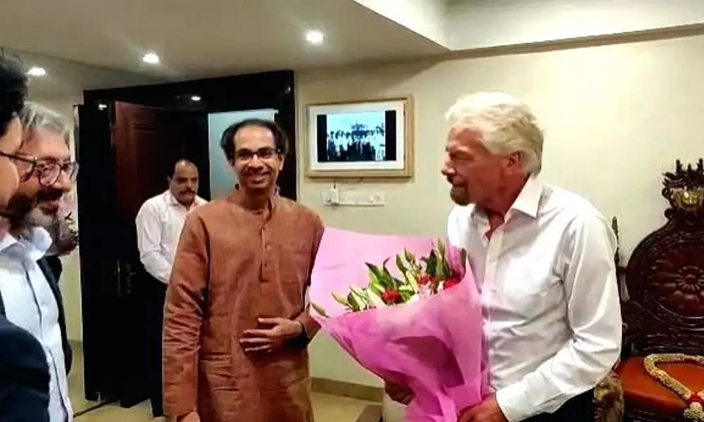 Hyper-panicky Virgin Group chief Branson meets Thackeray