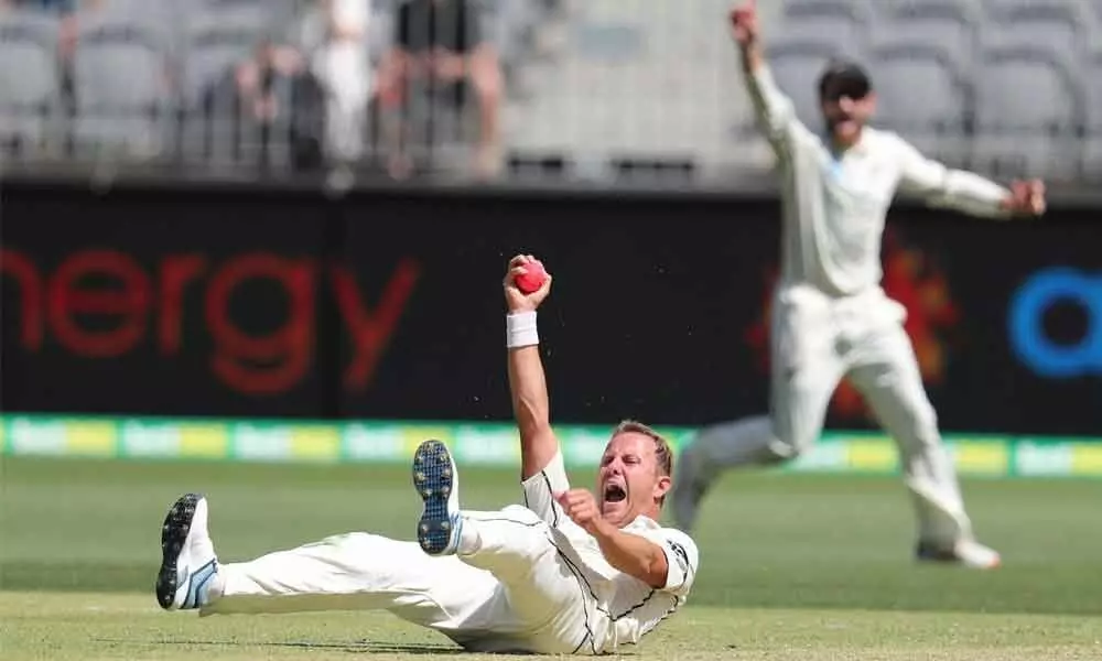 Ton-up Labuschagne takes Oz to 248/4 on Day One