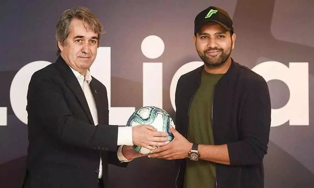 Rohit becomes LaLigas first-ever brand ambassador in India