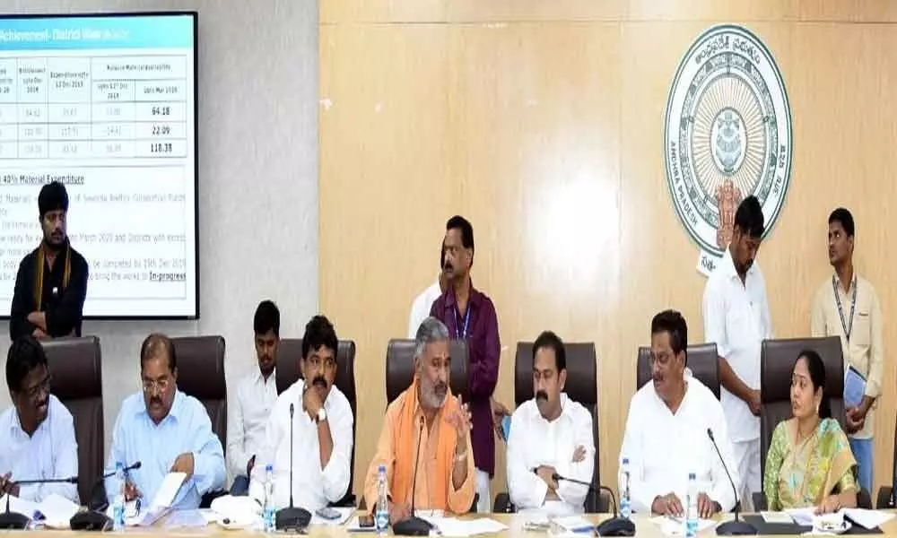 Peddireddy Ramachandra Reddy urges legislators, officials to make use of job scheme