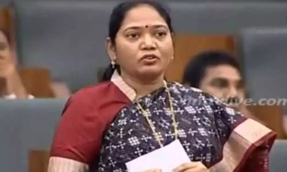 Home Minister Sucharita introduce Disha Act bill in AP Assembly