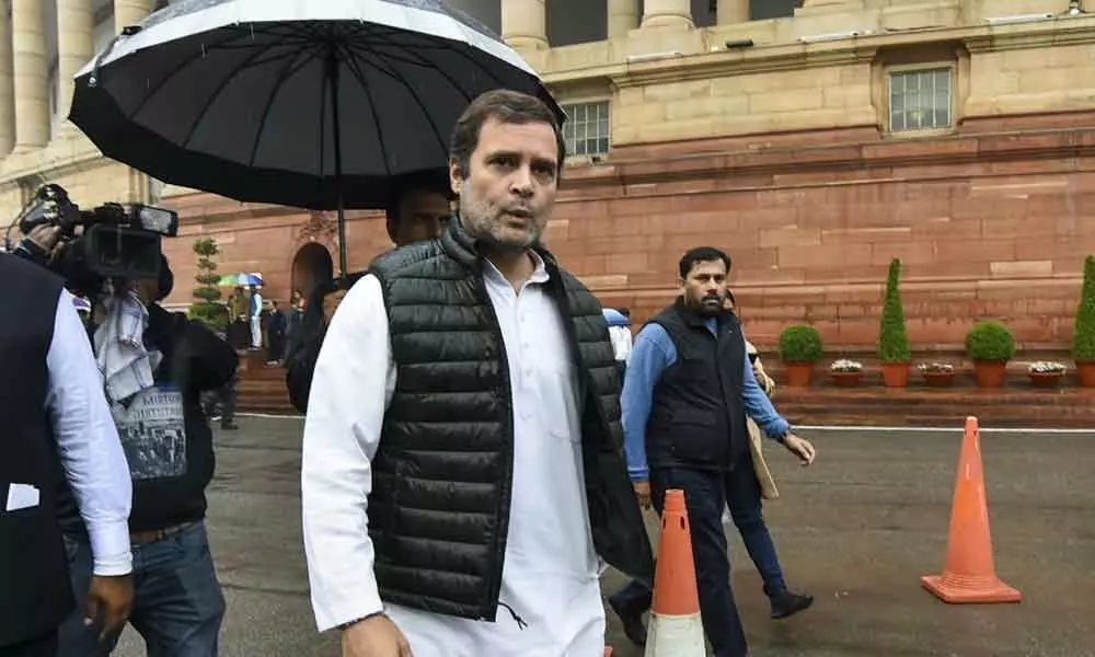No question of apology, government diverting attention: Rahul Gandhi