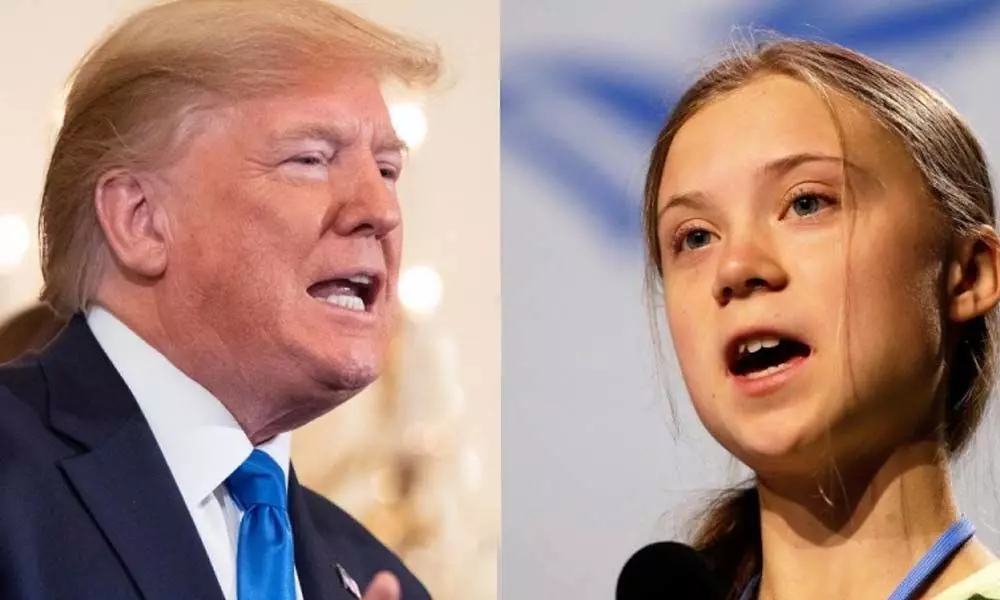 Greta Thunberg claps back at Trump for patronizing her