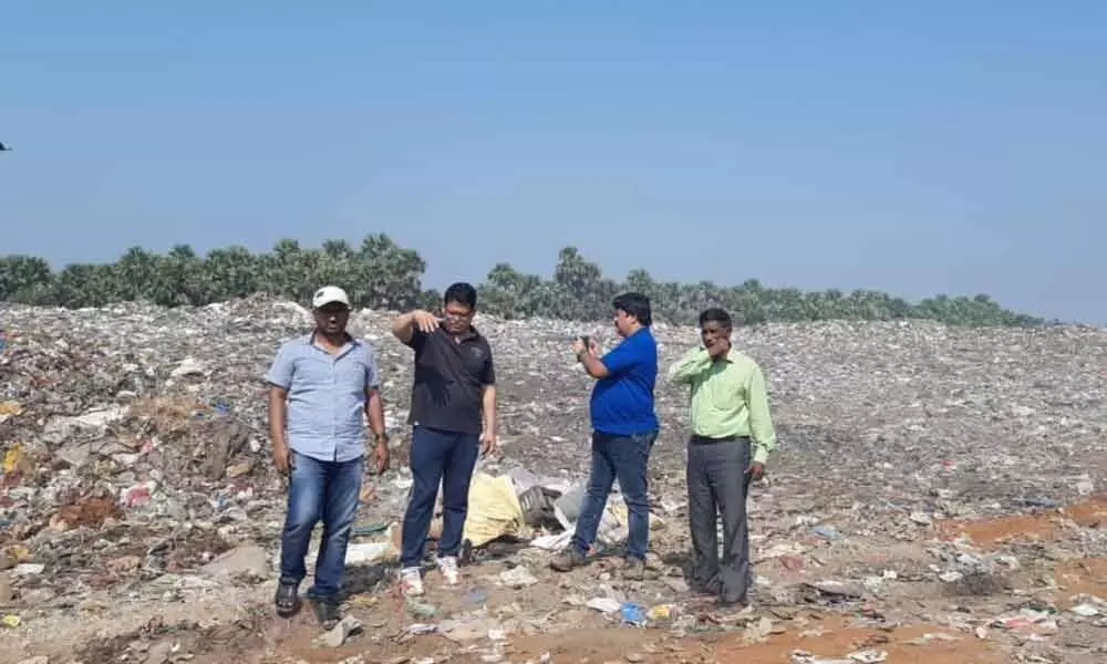 Srikakulam: Steps to clear garbage through biomining method