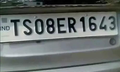 Hyderabad: Rachakonda police nab 80 motorists for number plate violation