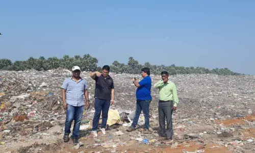 Srikakulam: Steps to clear garbage through biomining method