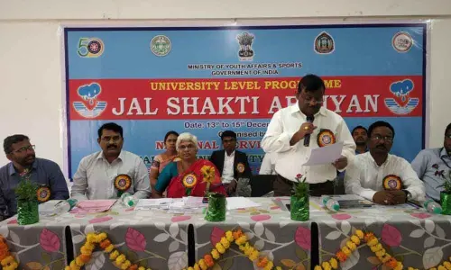 Karimnagar: Conserve water for sustenance of mankind