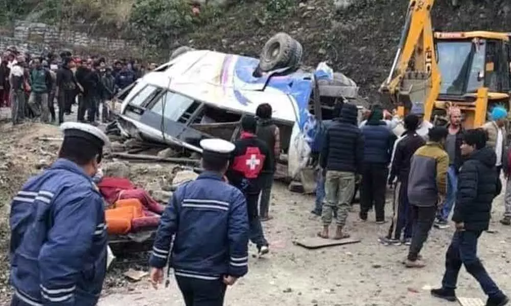 14 pilgrims dead, 18 injured after bus drives off highway, crashes in Nepal