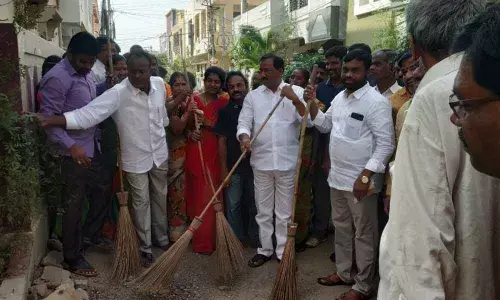 MLA Bethi Subash Reddy vows upgradation of water & sewage pipes in Charlapalli division