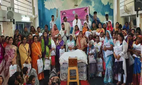 Christmas kits distributed at Malkajgiri division