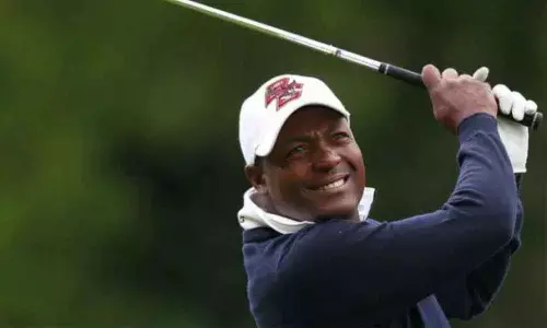 Golfer Lara in love with beautiful Delhi Golf Course