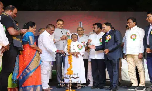 MLA Gudem Mahipal Reddy, J D Lakshminarayana ask students to imbibe moral values