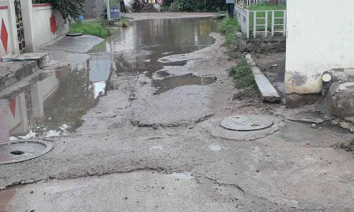 Sewage overflow issue persists at Allwyn Colony