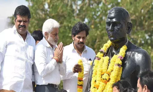 MP V Vijayasai Reddy lambasts Naidu for hampering APs development