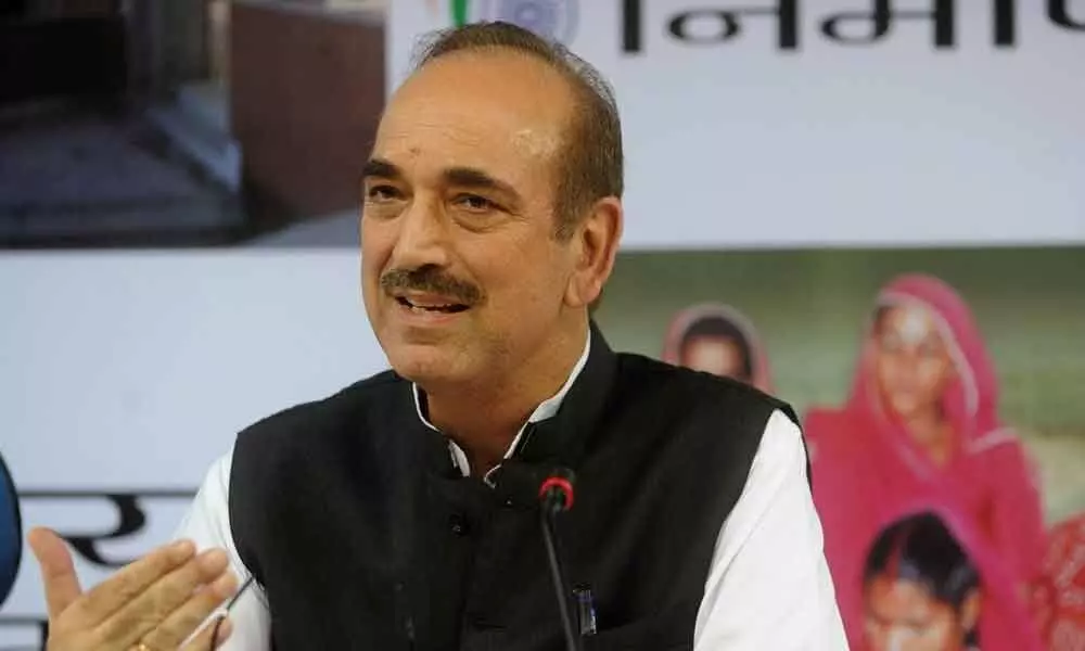 Central government responsible for violence in country: Ghulam Nabi Azad