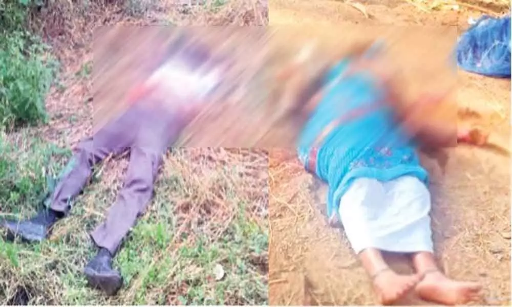 Family members attacked each other with knives over land dispute in West Godavari district